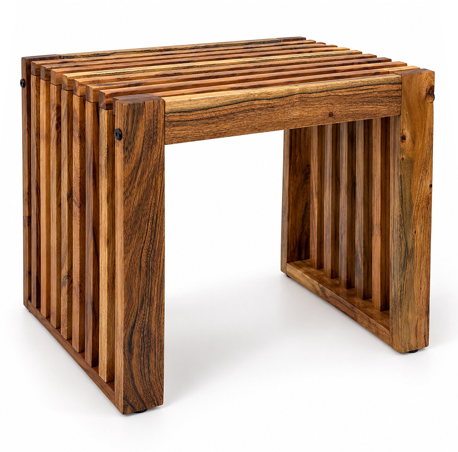 Zitbank - 45x43x33 cm - bruin