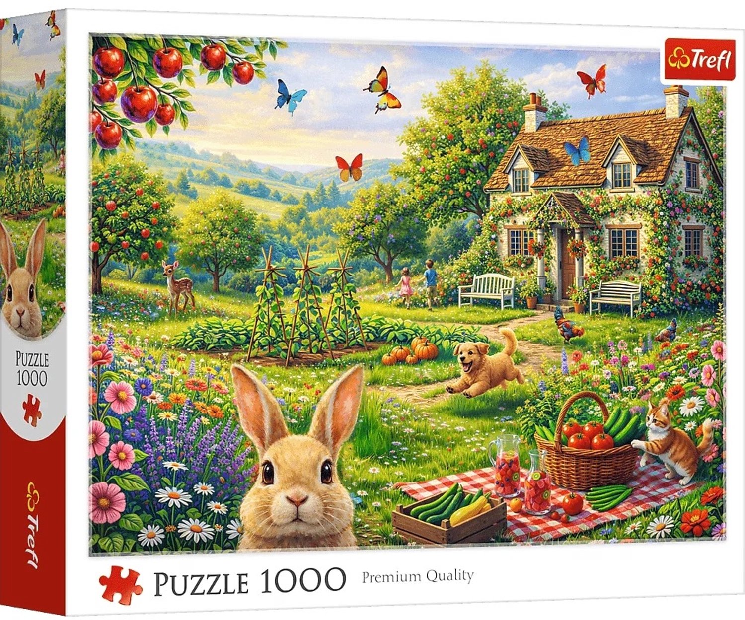 Trefl 1000-delige Puzzel: Boerderij op het platteland