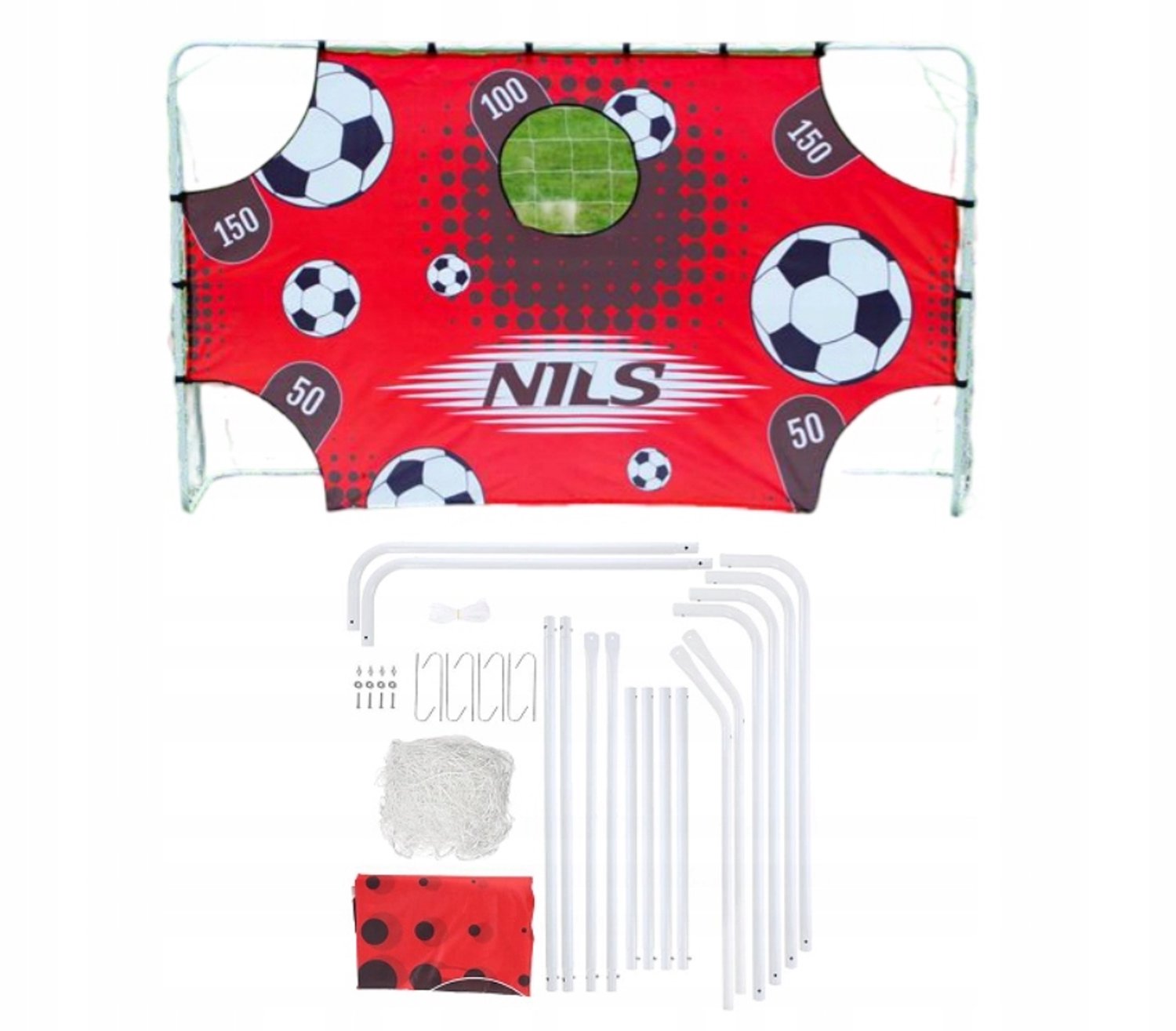 Nils Voetbaldoel BR240P 240x150cm met Schietpaneel