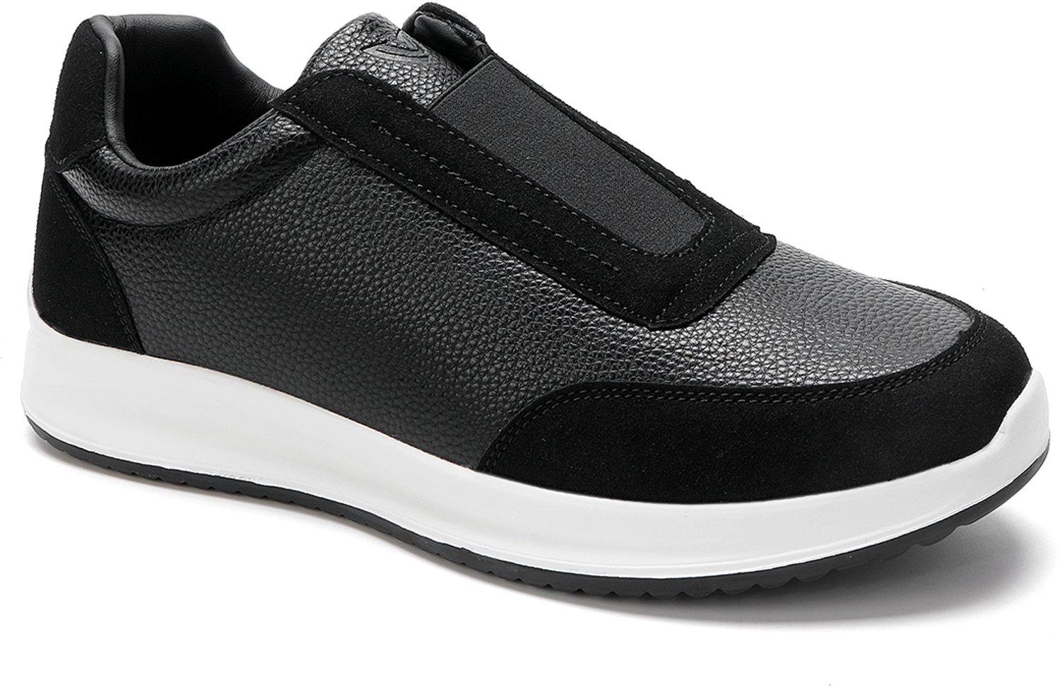 Vinto® Heren Schoenen - Instappers - Nette Schoenen - Lichtgewicht Sneakers - Zwart - Maat 41
