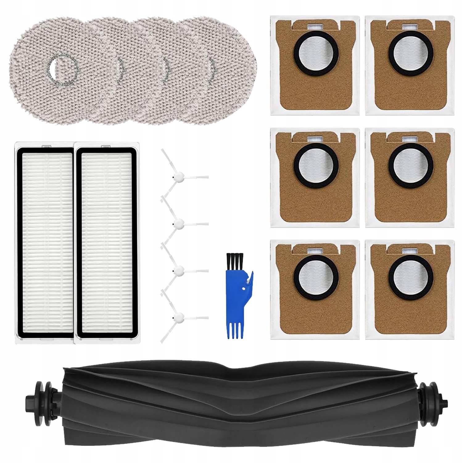 18-delige Accessoireset voor Xiaomi X20+/L10s Ultra/L10 Ultra Robotstofzuiger