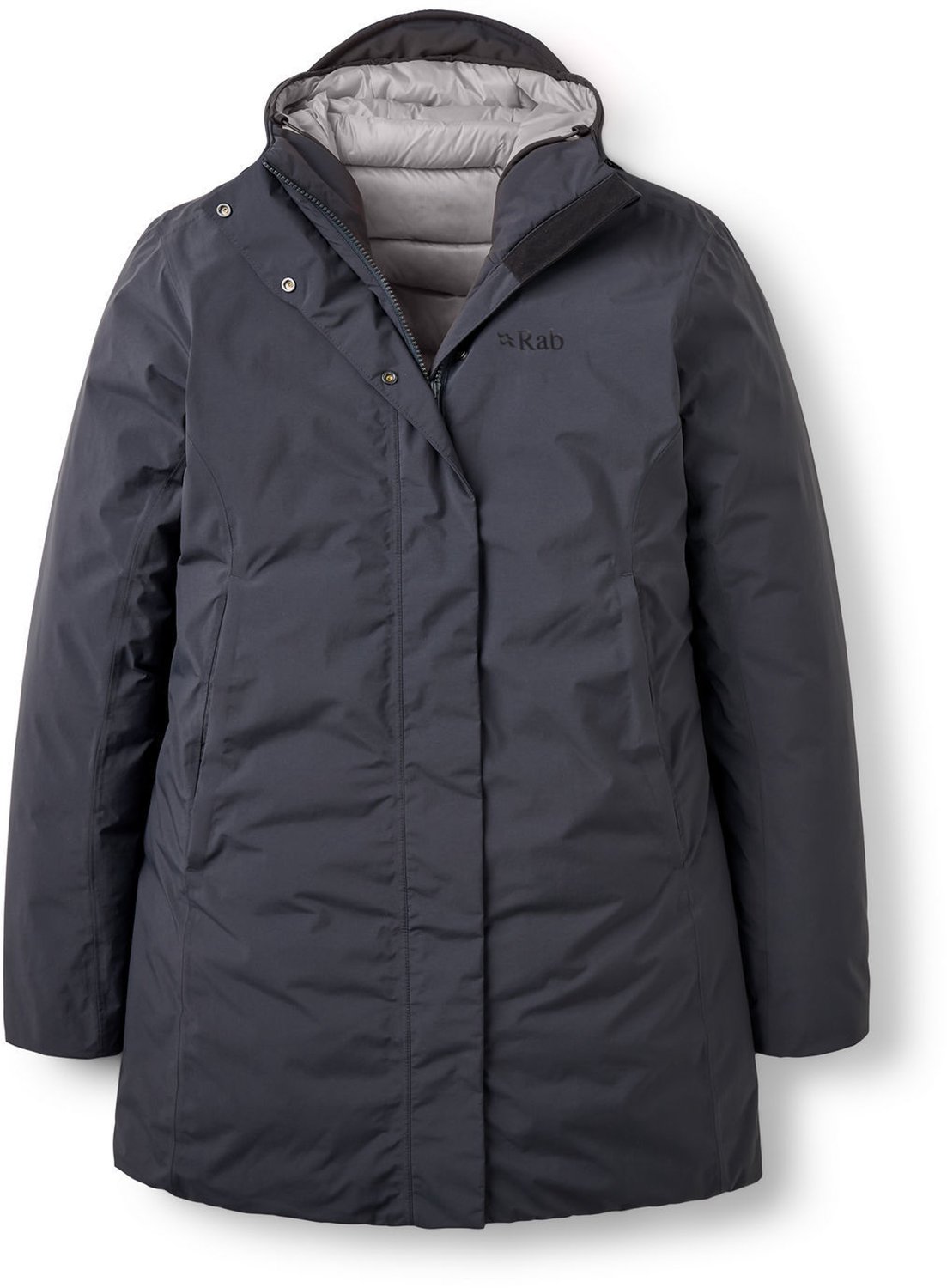 Rab Valiance Parka Wmns – Wintersport Jassen Winterjassen Zwart