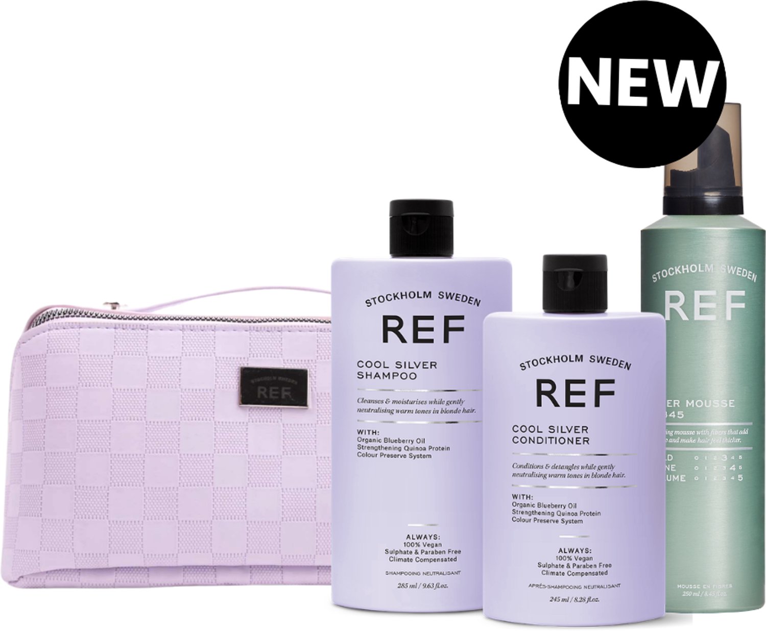 REF Stockholm - Beauty Giftbag Cool Silver - Cadeau - Haarverzorging