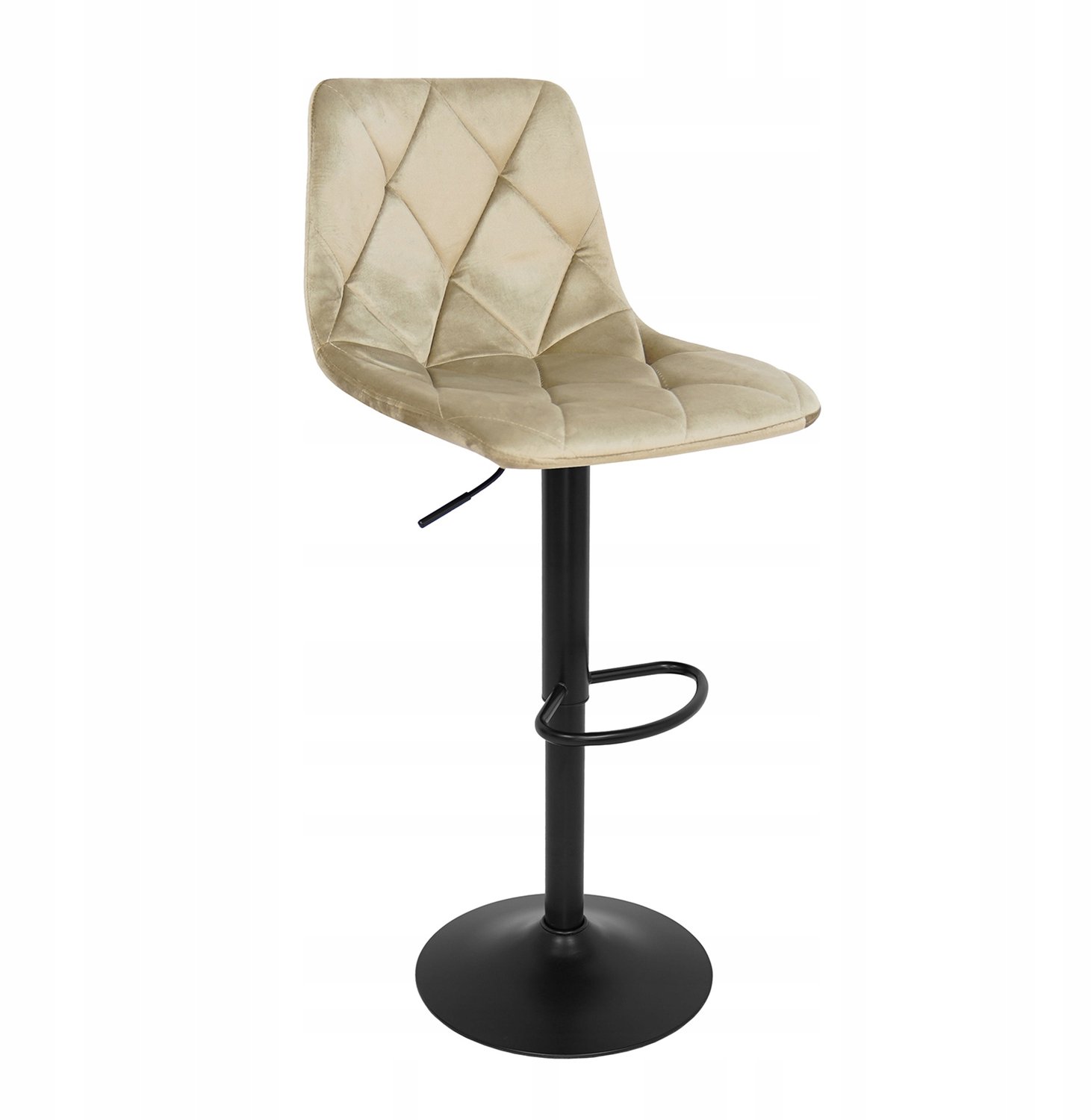 Hoker Figa Beige: Stijlvolle en Comfortabele Barstoel met Verstelbare Hoogte