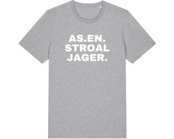 AS.EN.STROAL JAGER. T-SHIRT - S, Grijs
