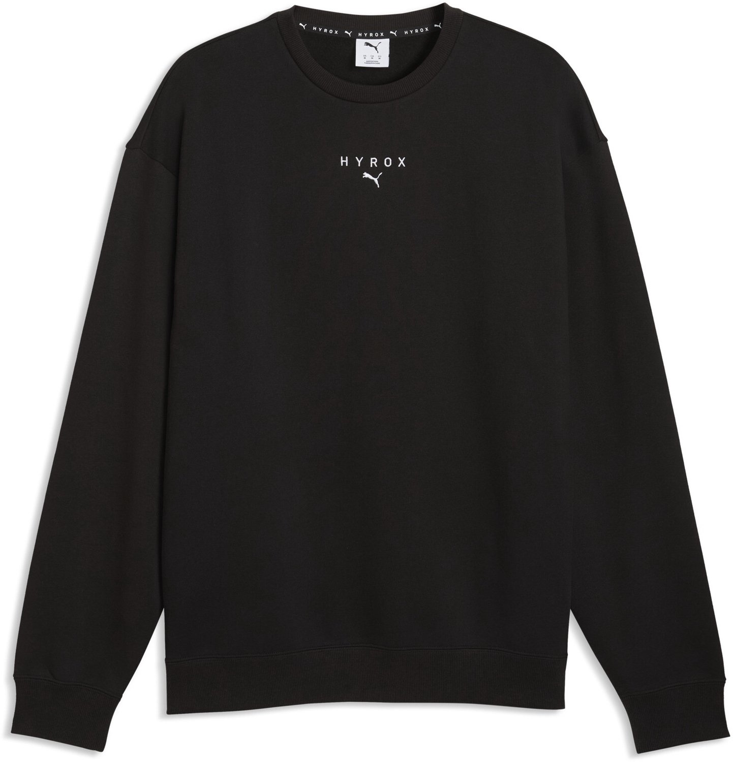 M CLOUDSPUN OVERSIZED TEE Zwart