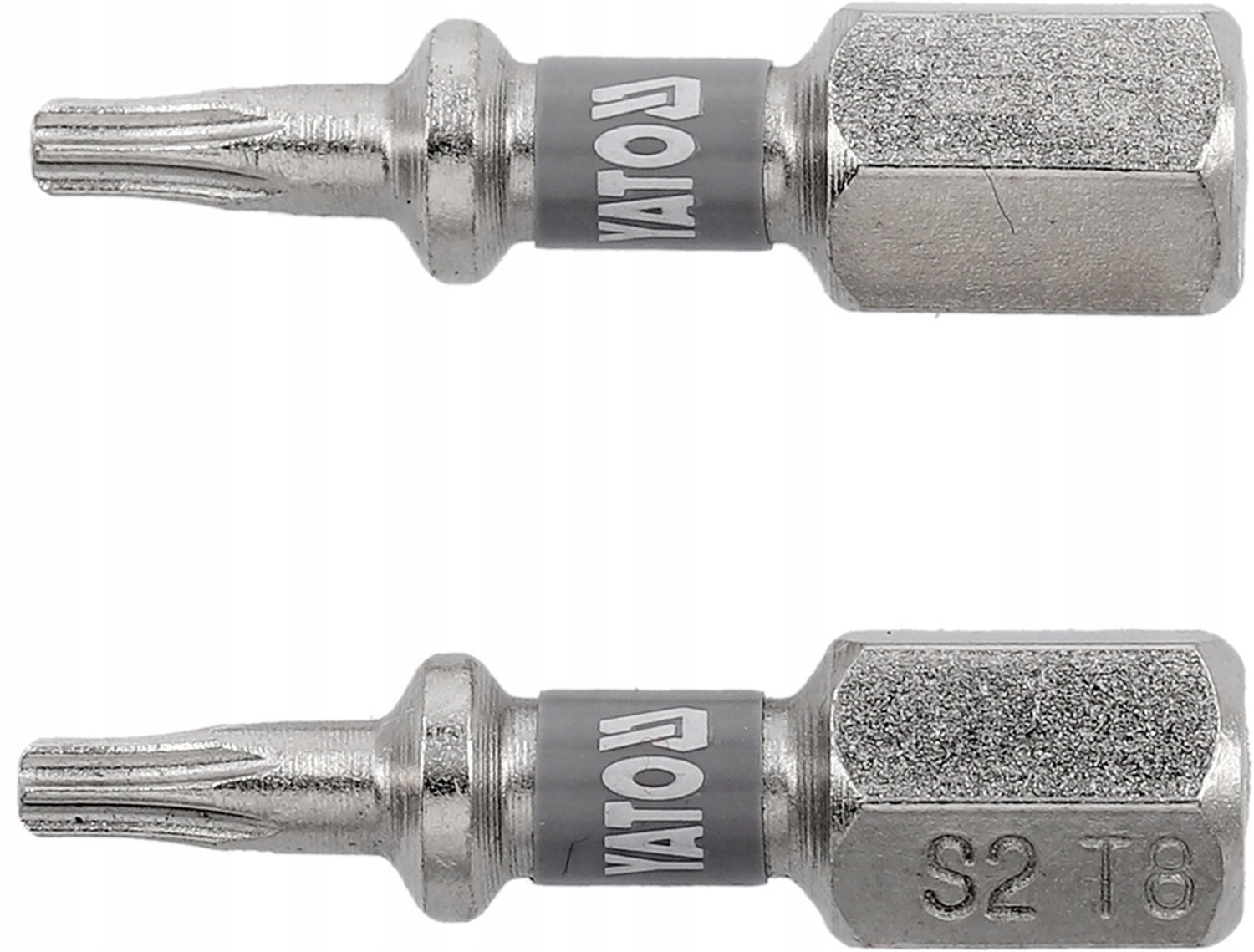 Yato Torx Biten T8 1/4" 25mm Nikkel 2 Stuks