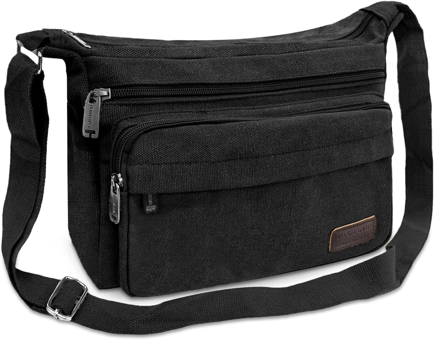Waterdichte Herentas Canvas Crossbody Werk- en Reistas
