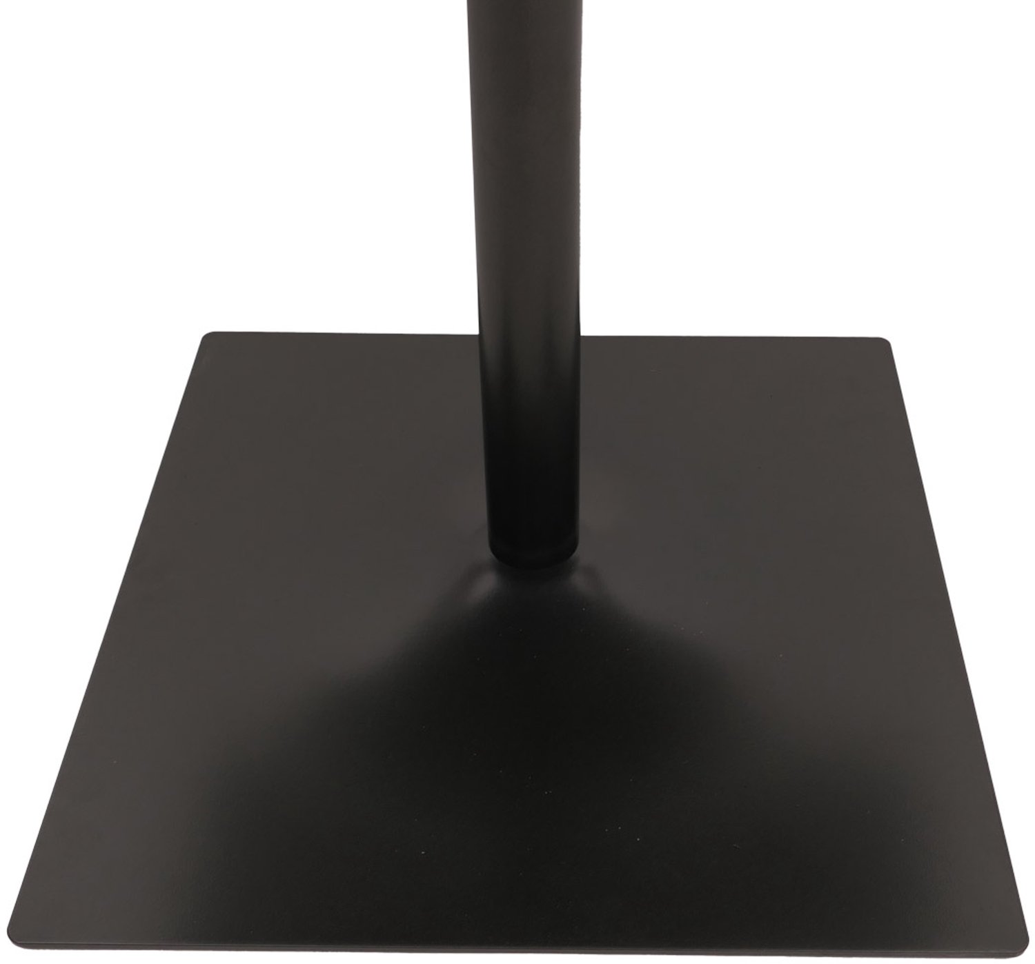 MCW Bistrotafel MCW-H10, bartafel countertafel, industriële gastronomie iepenhout MVG-gecertificeerd 75x80x80cm ~ donkerbruin