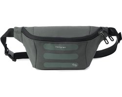 Hedgren VISIT heuptas met RFID-bescherming – Draagbaar als crossbody – Waterafstotend – Gerecyclede materialen - Black Ink