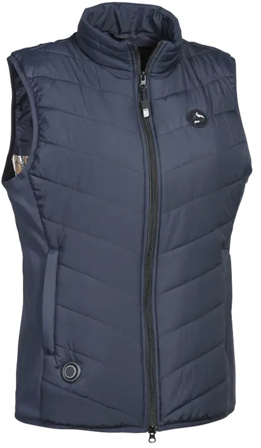 Mouwloos damesjack ProHunt Hybride Blauw