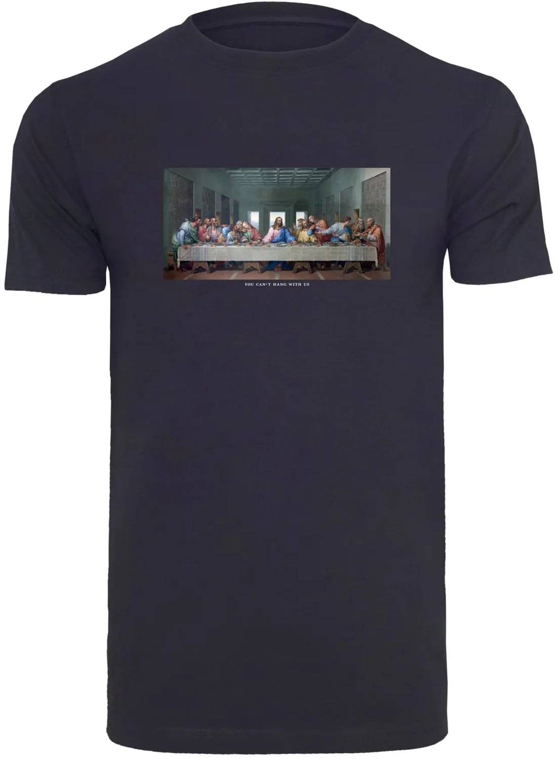 T-shirt Mister Tee Can’t Hang With Us Blauw
