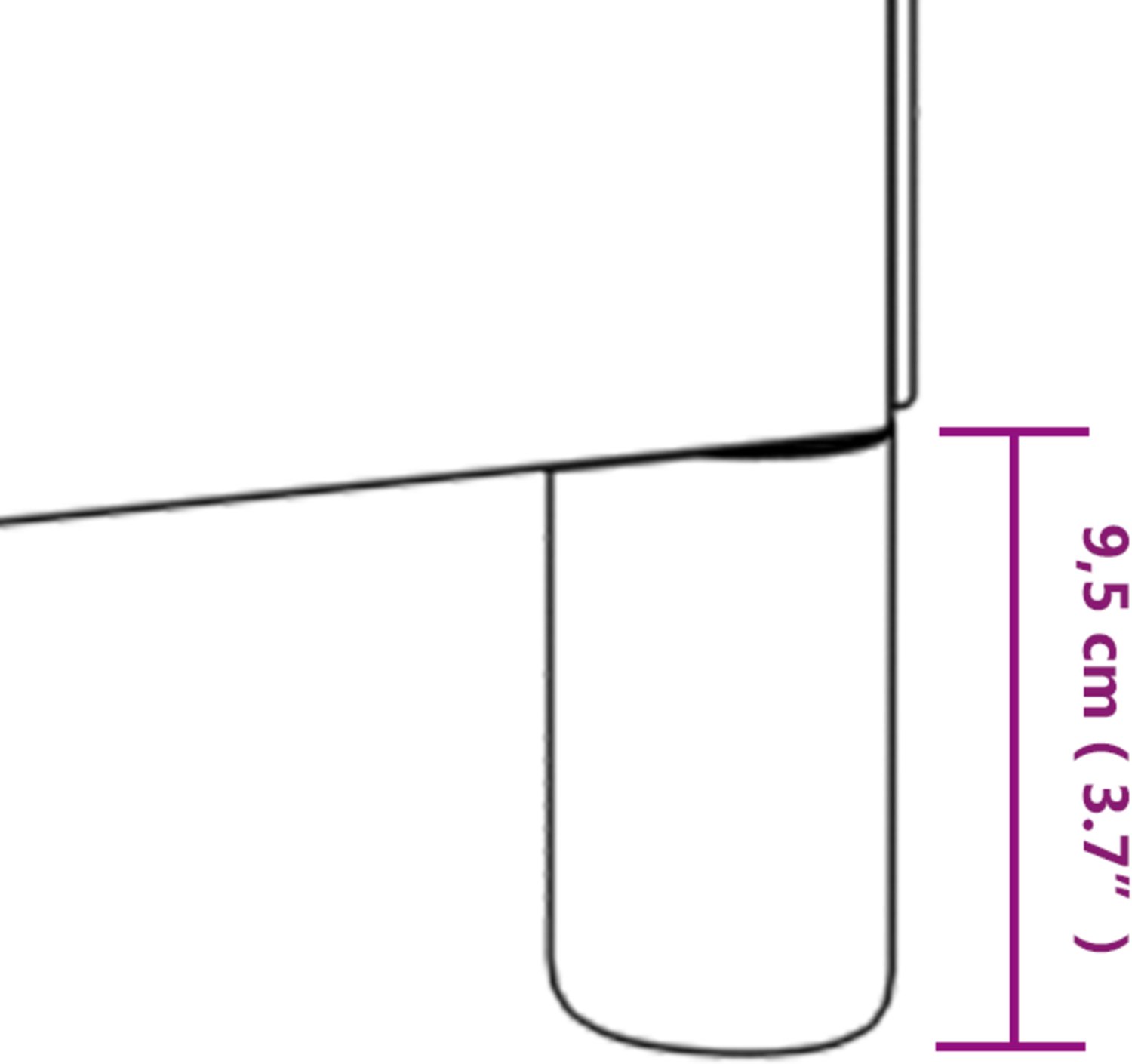 vidaXL Queensize bedframe 160 x 200 cm - fluweel - donkergroen - Inclusief textielbeschermer 500 ml