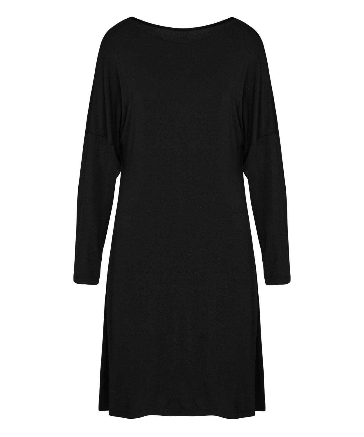 Hunkemöller Nightshirt Jersey Essential Zwart