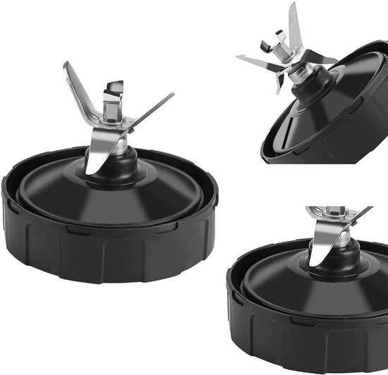 Blenderaccessoire - 7 vinnen - Roestvrijstalen mes — afbeelding 2