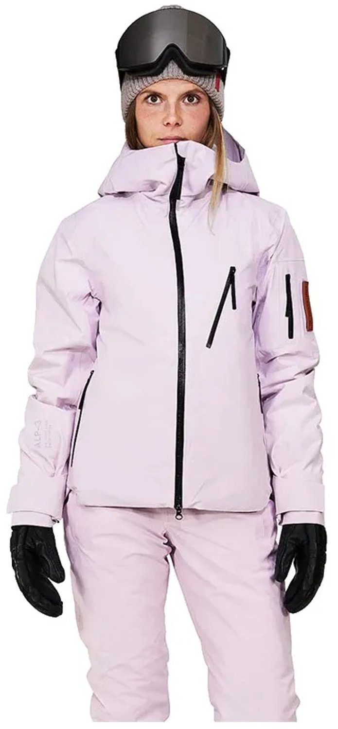 The Mountain Studio 3l Stretch Insulated Jas Vrouw Lilac Snow