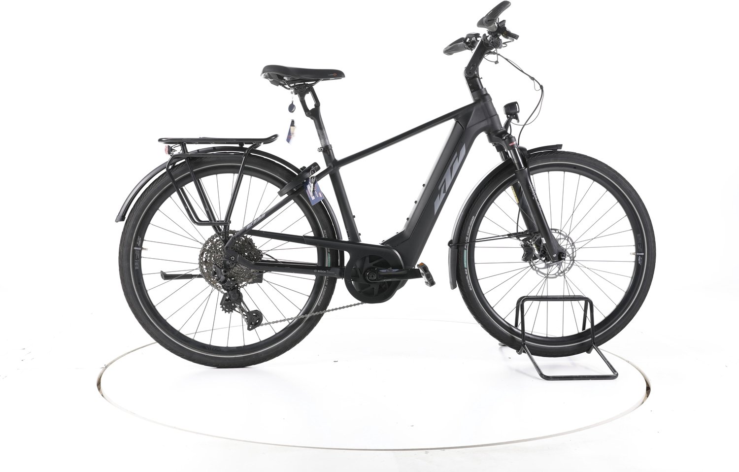 KTM Macina Style 720 Elektrische trekkingfiets Bosch Accu 750Wh 28 2023 zwart