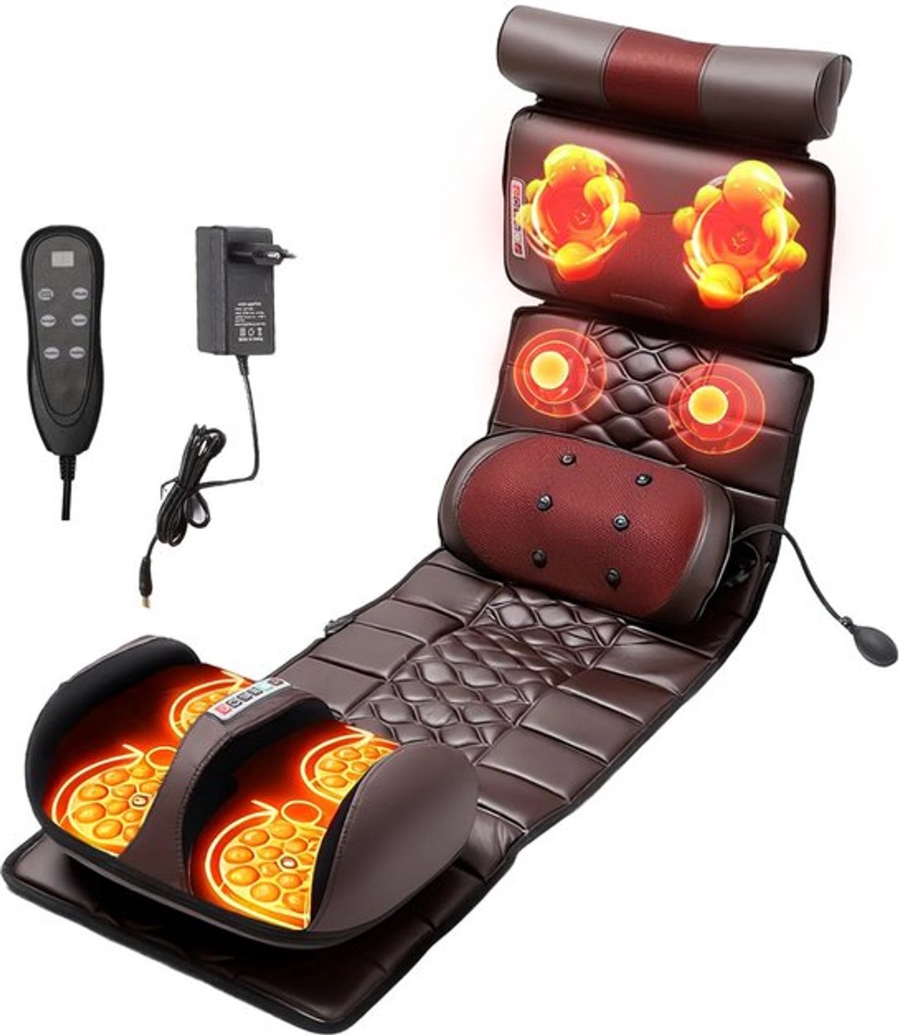 MC Select Massagematras met Verwarming - Elektrische Massagemat - Massagekussen