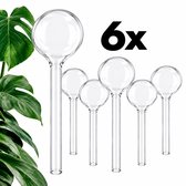 Waterdruppelaar set van 6 stuks voor planten transparant - Waterdruppelaar voor kamerplanten – Waterbol - Waterdruppelaar voor planten - Watergeefsysteem