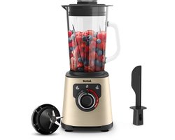Tefal PerfectMix+ BL871A - High-Speed Blender - 1.5L - 1200W - Dune - Voor Smoothies en IJscrushen