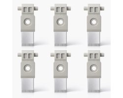 3D-printer filamentcutter 6 stuks - gereedschapskop cutter scraper - compatibel met Bambu Lab A1/A1 mini/P1P/P1S/X1C/X1E - Vemera