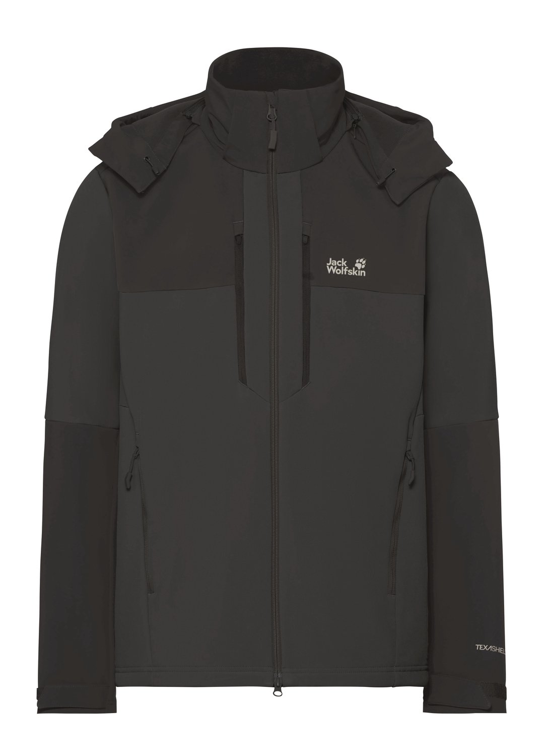 Jack Wolfskin Jasper Jacket Men Softshell Heren Zwart