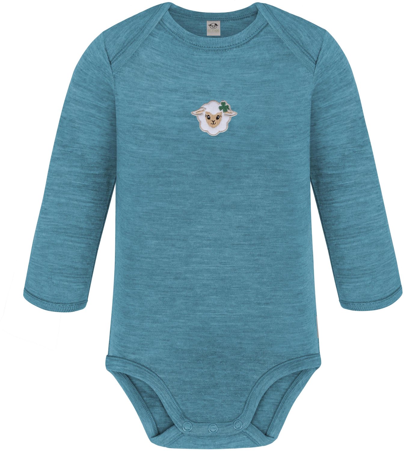 Baby-merino rompertje met lange mouwen „Auckland“