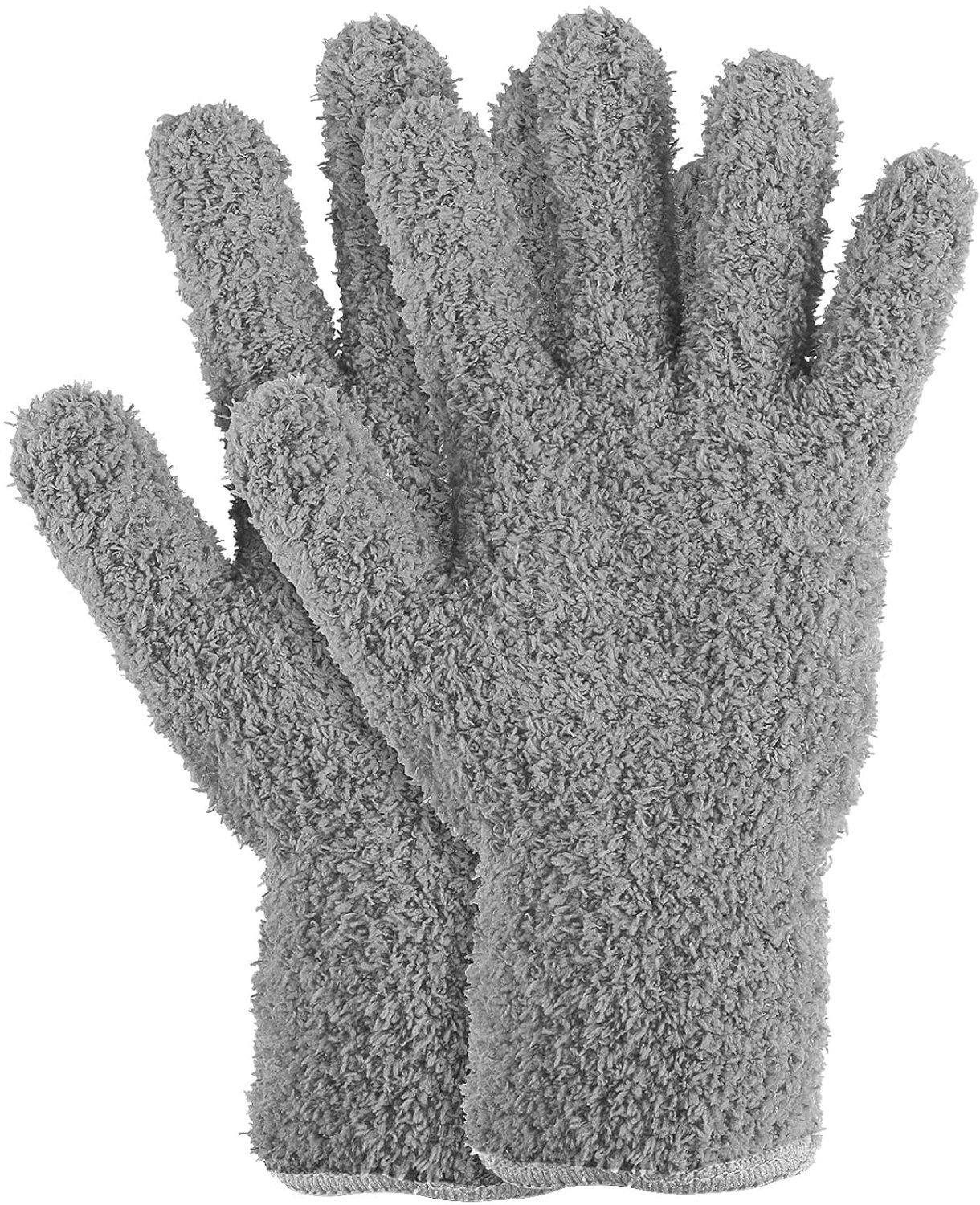 Microfiber stofhandschoenen - herbruikbaar en wasbaar - ideaal voor het reinigen van huis en auto - m-winkel