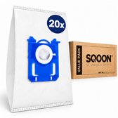 SQOON® Stofzuigerzakken - 20 Stuks + Filter - Geschikt voor Philips, S-Bag, AEG, Electrolux, Tornado & Zanussi - PH99, FC8021/03, FC8021/05 - o.a. AEG VX4, VX6, VX8