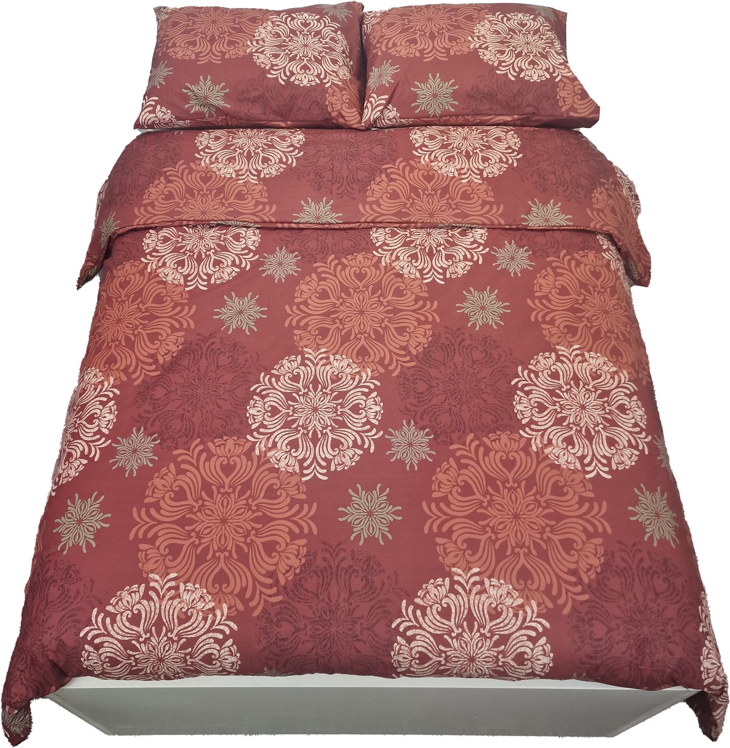 Sofiben dekbedovertrek met doorlopende rits over 3 zijden, dessin Linja, afm 140 x 200 cm, katoenmenging (70% katoen / 30% polyester) met 1 kussensloop