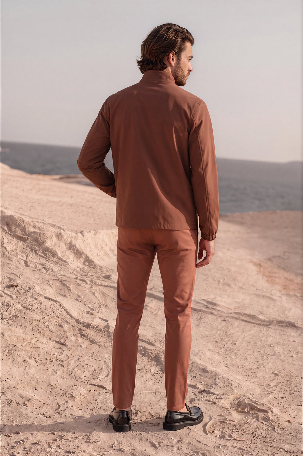 MI PIACE - Travel Men Broek 202004 Brown Stone - Maat : XL
