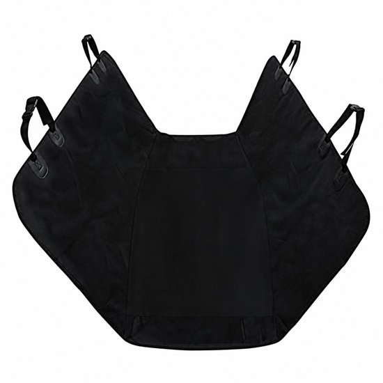 Lowander Achterbank Beschermhoes Voor Honden - Waterdichte Hondendeken Voor Auto en Kofferbak - 165 x 145 cm - Zwart