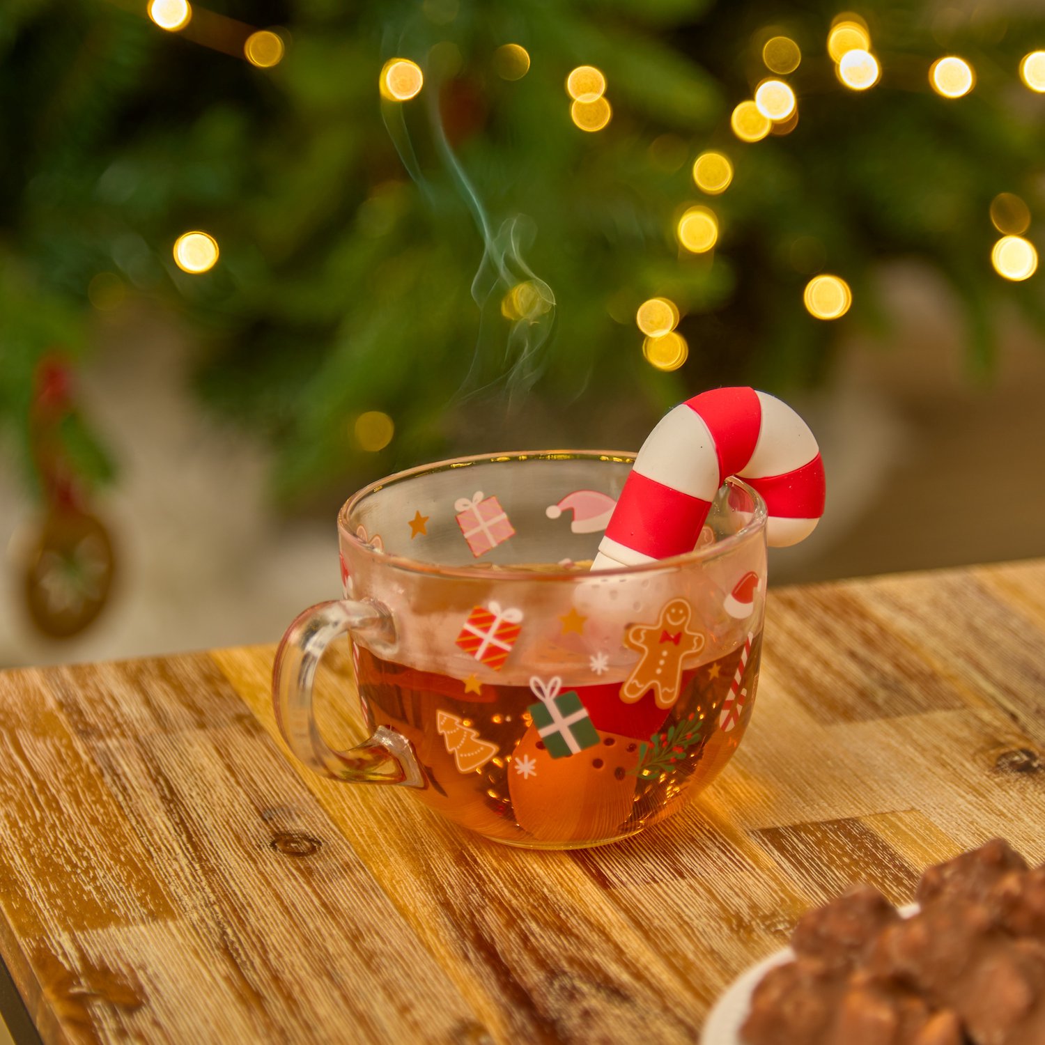 Fééric Lights and Christmas Kerst Mok met Thee-Infuser - 44cl - Multi