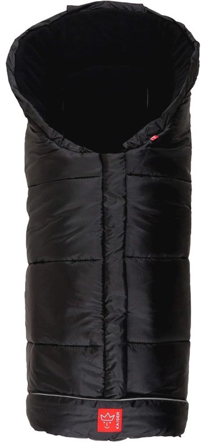 Voetenzak Iglu Thermo Fleece - Zwart - Waterafstotende buitenkant en fleecevoering - Voor kinderen van 6-36 maanden