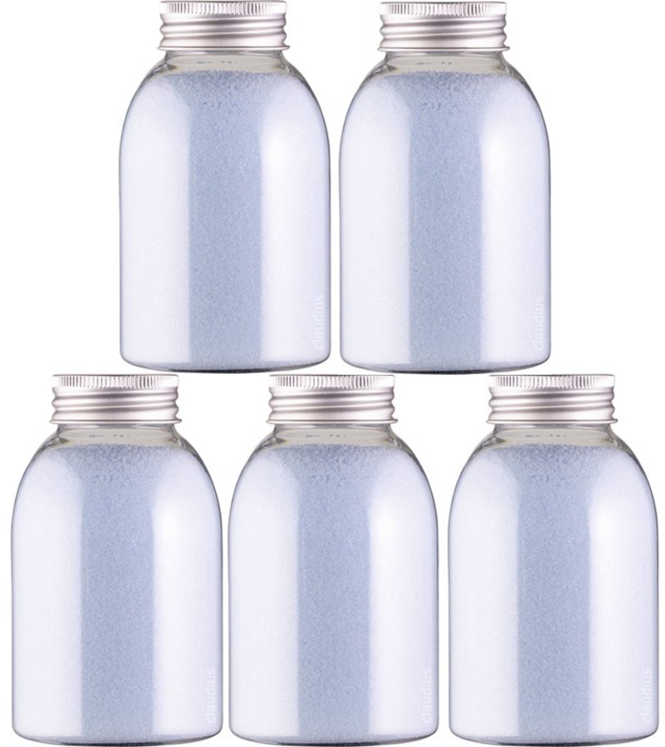 Claudius Scrubzout Opium - 300 gram - Fles met aluminium dop - set van 5 stuks - Hydraterende Lichaamsscrub - Body Scrub