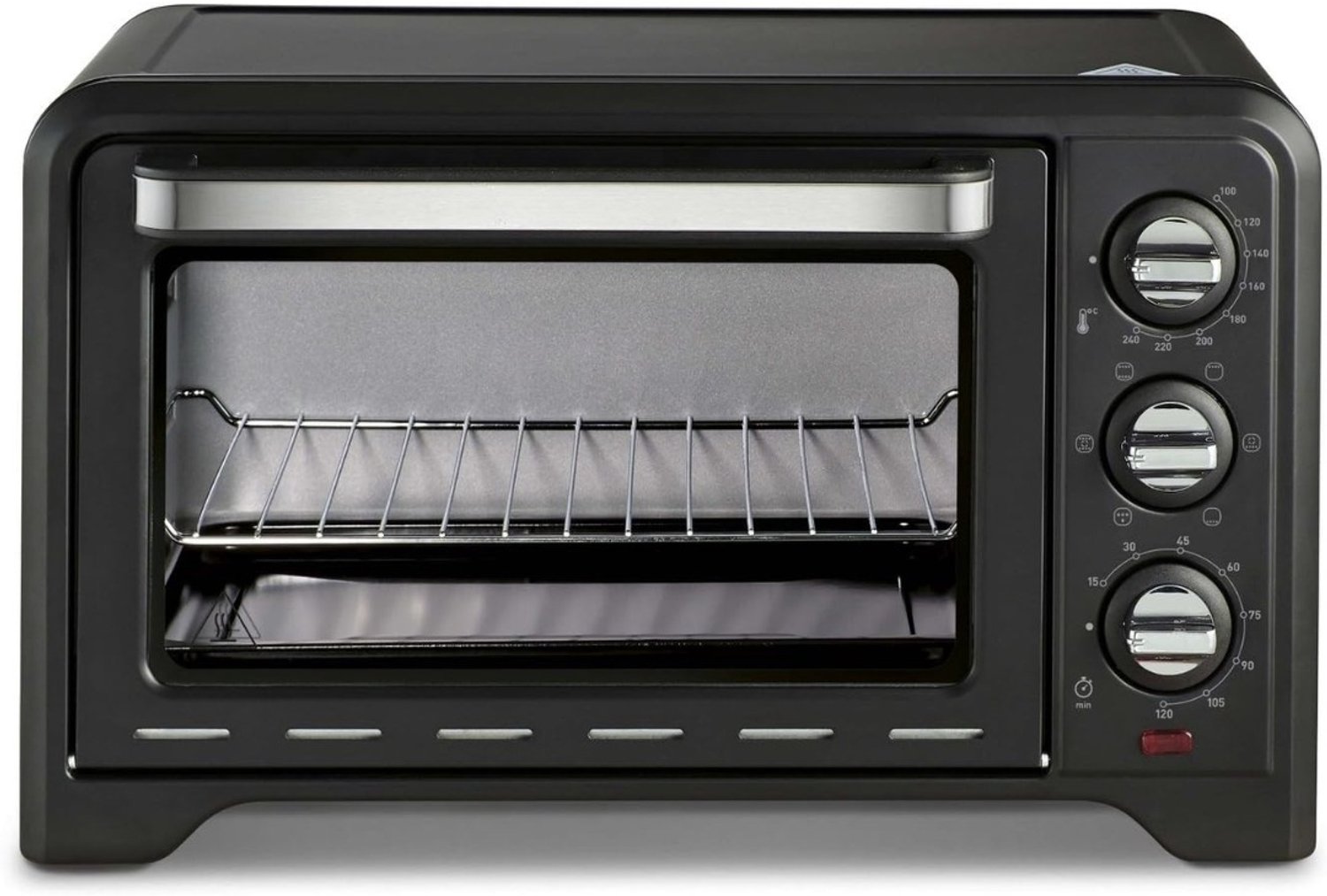 Dovo Heteluchtoven - Airfryer Oven - Airfryer - Oven - Zwart - 32cm x 47cm x 28cm