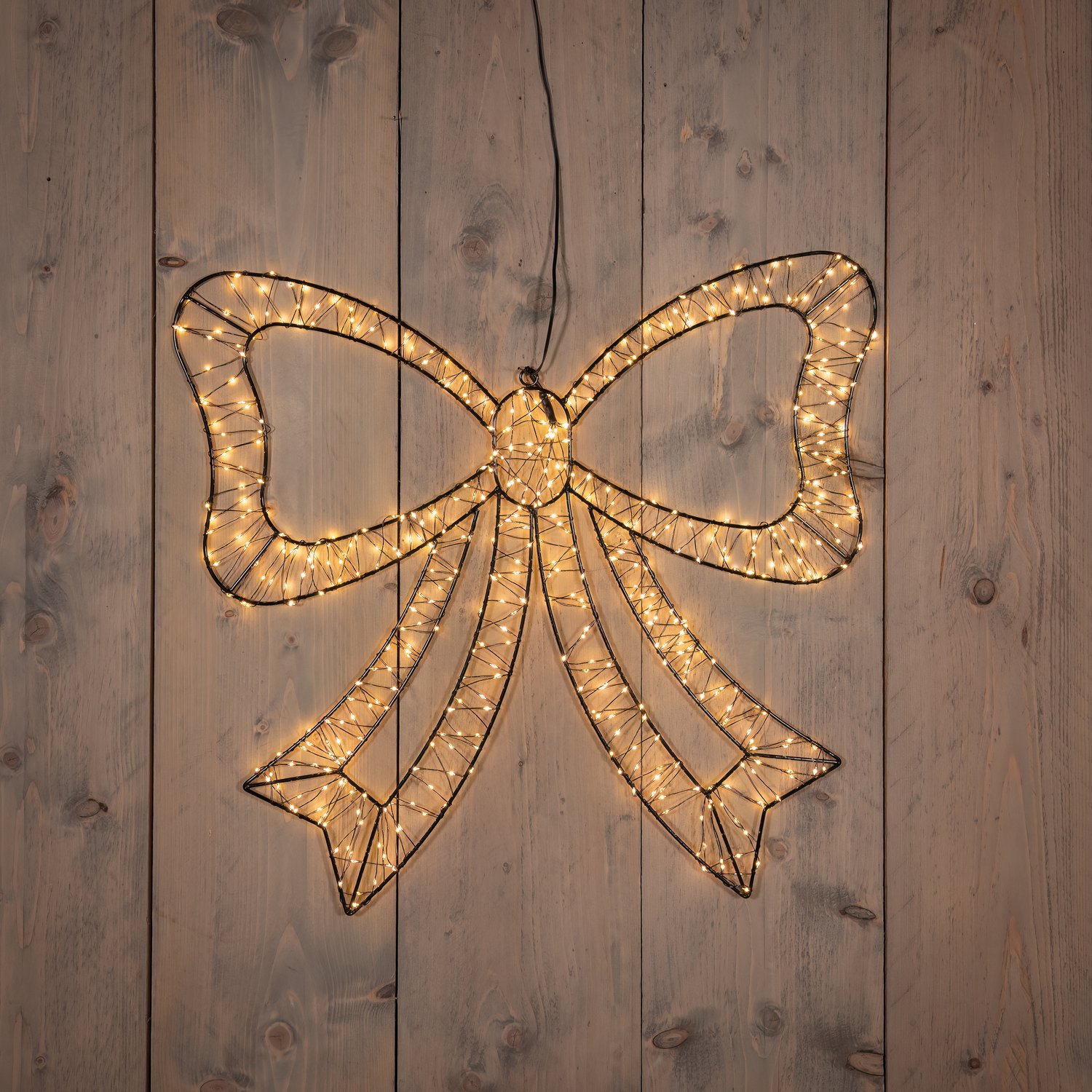 Anna's Collection metalen strik – 556 LED, 54 cm, classic warm