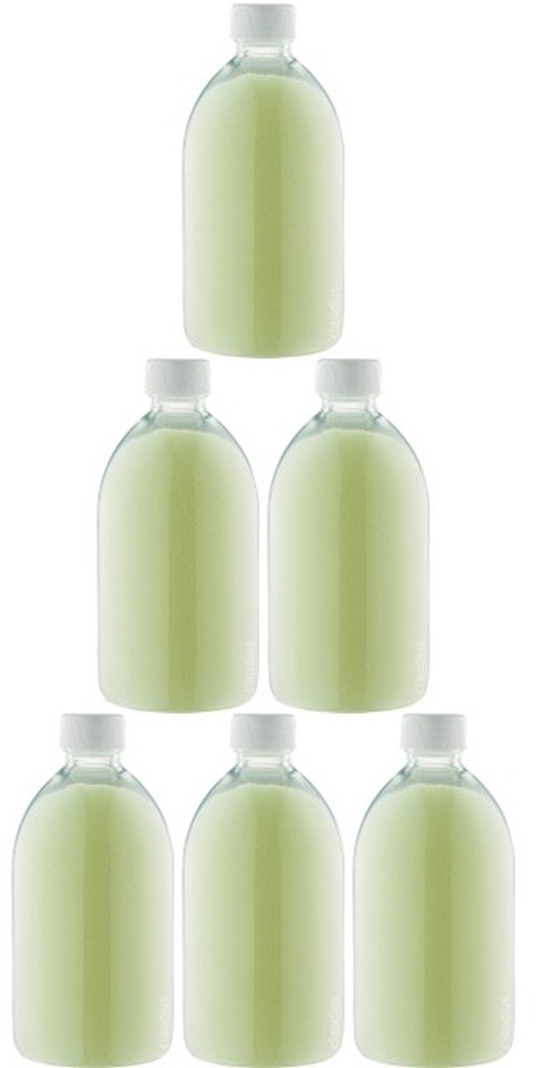 Claudius Scrubzout Zen Moment 650 gram - Fles met witte dop - set van 6 stuks - Hydraterende Lichaamsscrub - Body Scrub