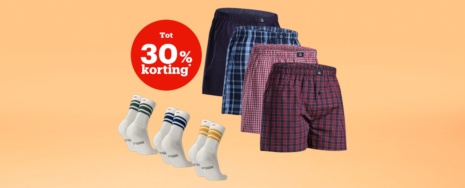 Tot 30% korting*