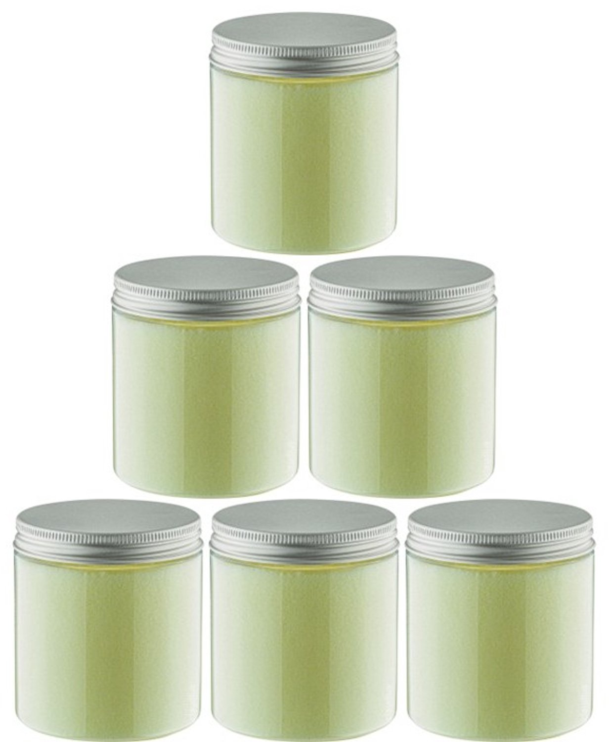 Claudius Scrubzout Zen Moment 300 gram - Pot met aluminium deksel - set van 6 stuks - Hydraterende Lichaamsscrub - Body Scrub