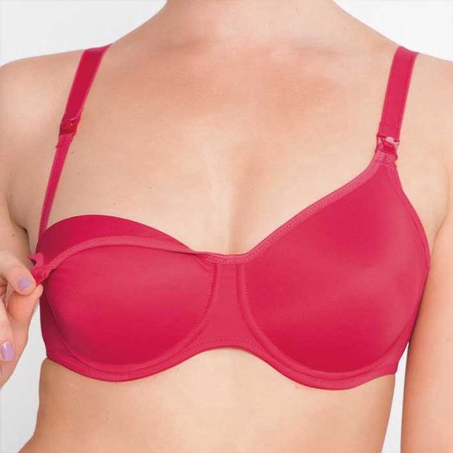 Anita Zwangerschaps BH Kleur Rood Maat 85E