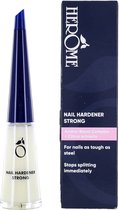 Herome Nagelverharder Sterk - Nail Hardener Strong - Nagelversterker Nagellak Nagelverzorging - ijzersterke nagels en stopt splijten onmiddellijk - 10ml.