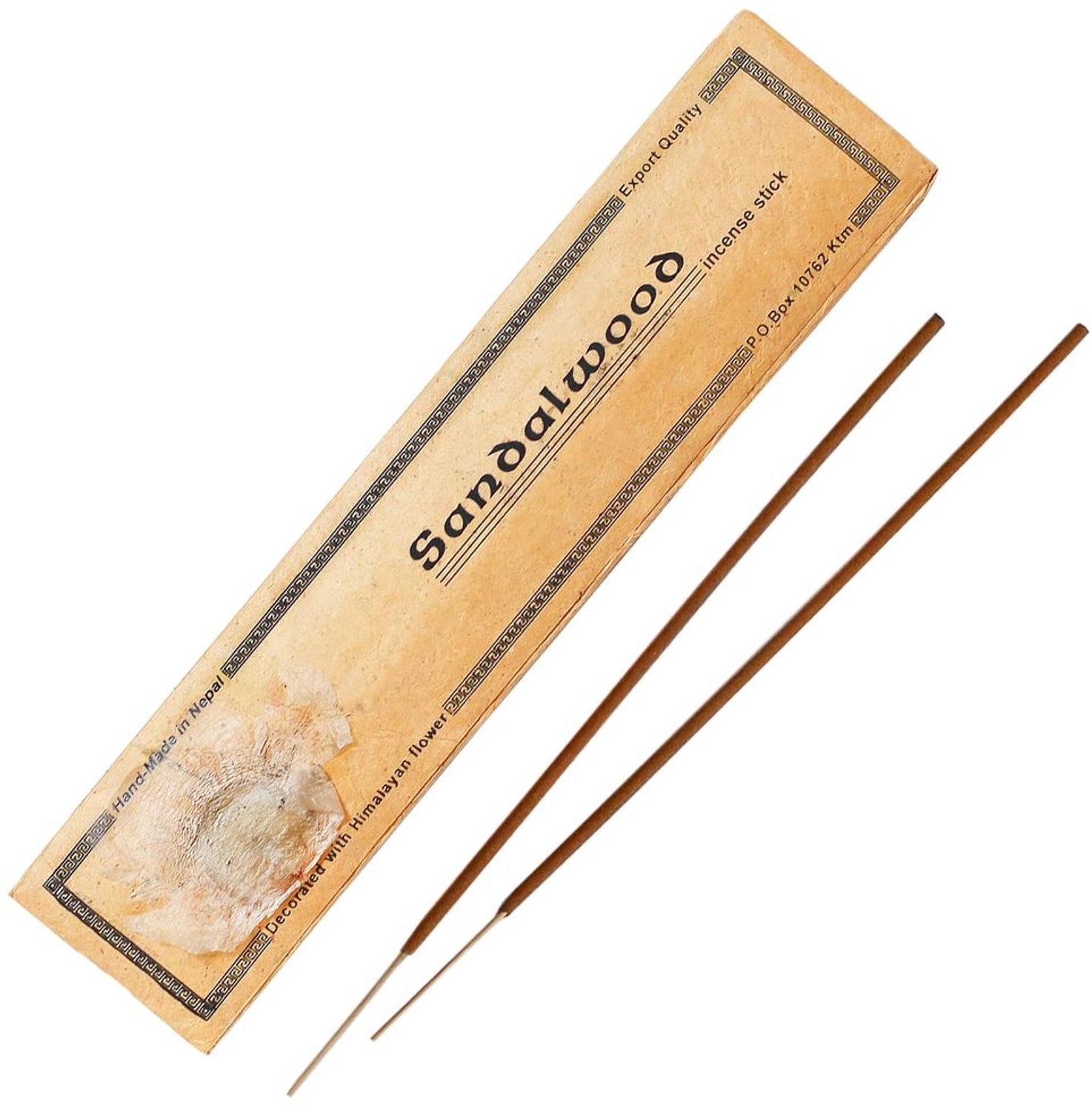 Premium Sandelhout Wierookstokjes uit Nepal, 15 Stuks