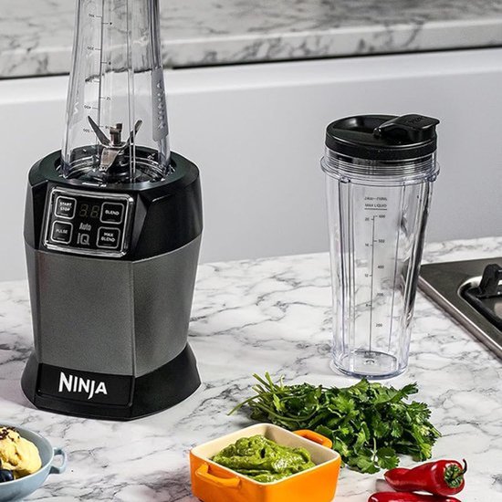 Reserveonderdelen voor mixer voor, pakket van 2, vervangende 710 ml kop compatibel met, upgrade blender kop met afneembaar deksel, vervangende koponderdelen voor voor, SS100 — afbeelding 4