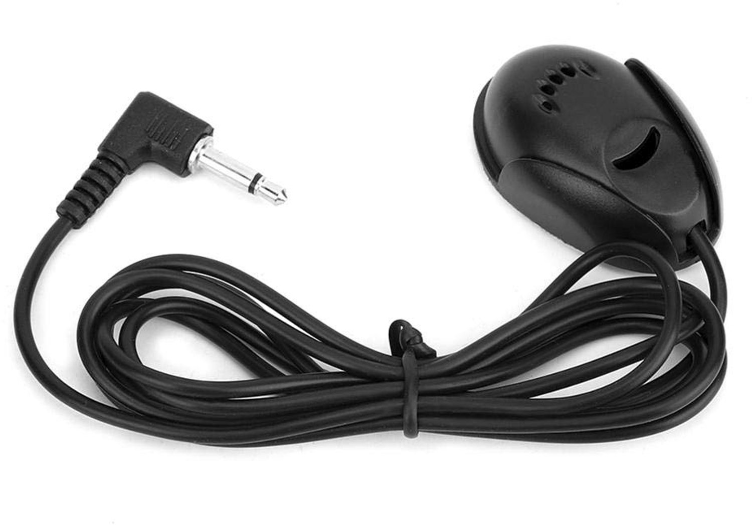 Automicrofoon Omnidirectioneel - Externe Microfoon - 3,5 mm Aansluiting - Zwart - 1,2 m Kabel - ABS Materiaal
