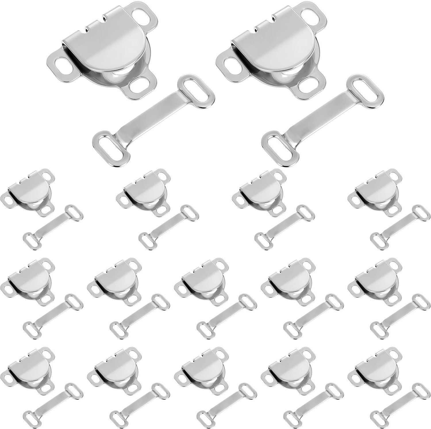 Set van 16 Trouser Hooks en Eyelets voor Kleding DIY