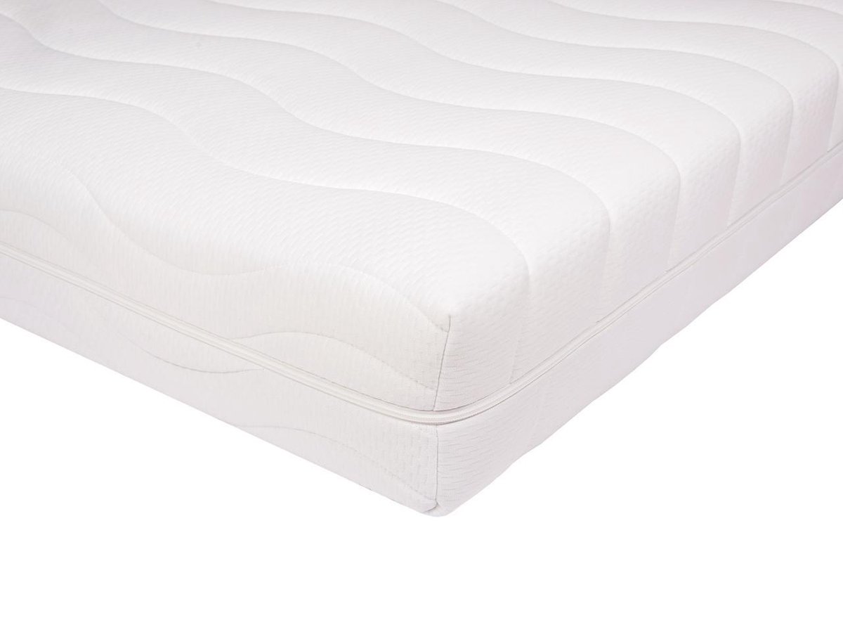 Novion Matras 80x200 cm - Koudschuim HR40 comfortfoam - 16 cm dik Wit