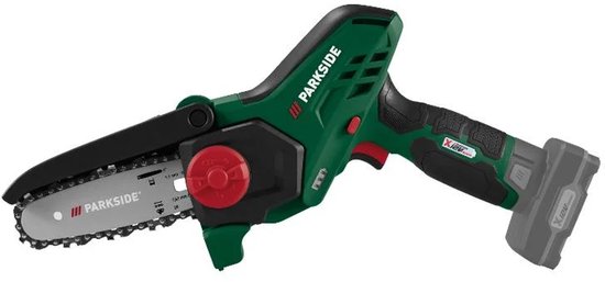 Parkside Accu houtzaag - Mini Kettingzaag - 12v - Zonder accu en lader - incl opbergkoffer — afbeelding 3