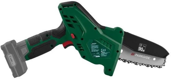 Parkside Accu houtzaag - Mini Kettingzaag - 12v - Zonder accu en lader - incl opbergkoffer — afbeelding 2