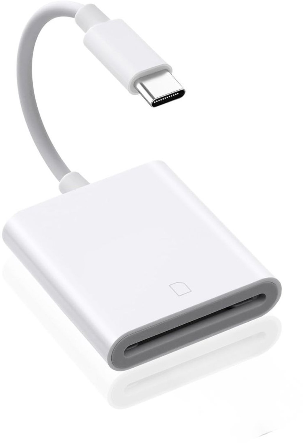 Vantivo® Sd Kaart Lezer - SD-kaart - SD-kaartlezer USB-C - Wit